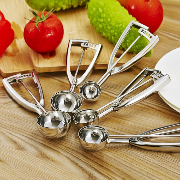 Muỗng xúc kem inox, muỗng xúc trái cây, 39mm, 44mm, 50mm, 55mm, 59mm