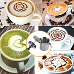 Bình tạo bọt thủ công bằng thép không gỉ với bộ lọc bọt đôi dày