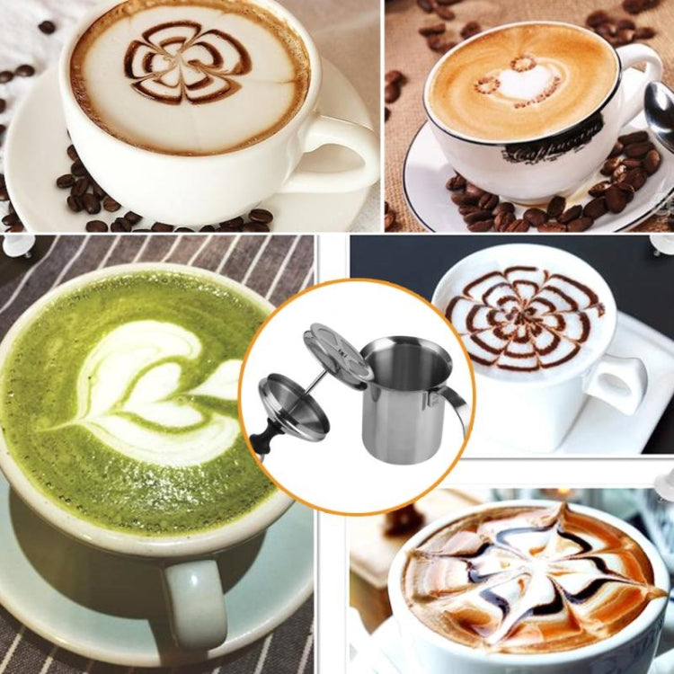Bình tạo bọt thủ công bằng thép không gỉ với bộ lọc bọt đôi dày