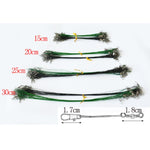 20 dây luya trước có dây ghim chống cắn, 20CM, 25CM, 30CM, 15CM