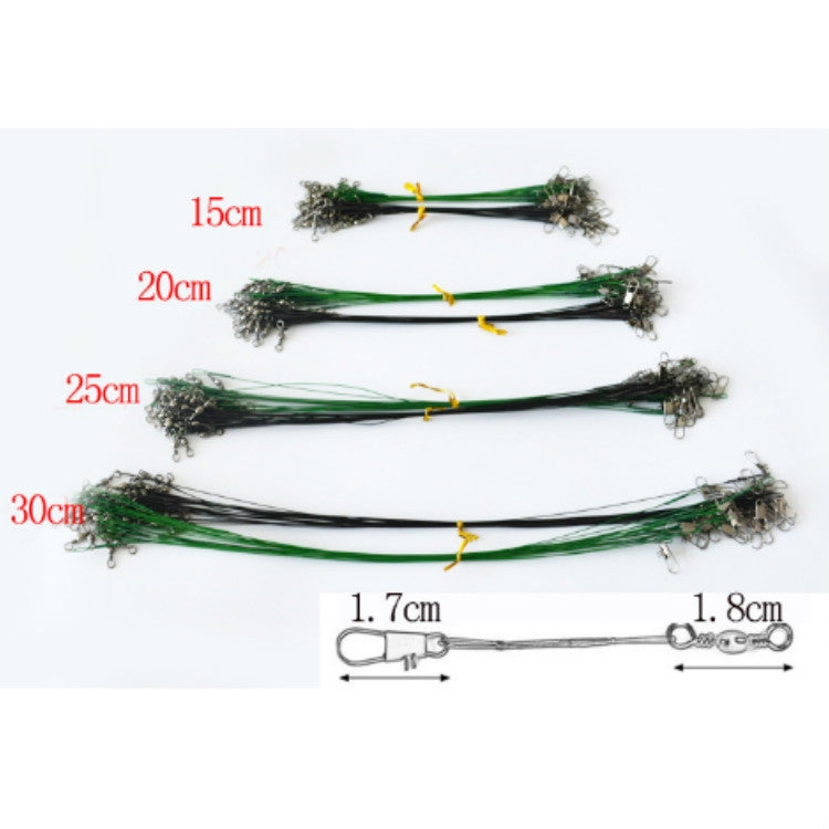 20 dây luya trước có dây ghim chống cắn, 20CM, 25CM, 30CM, 15CM
