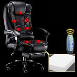 Ghế xoay nâng hiện đại tối giản, ghế lười chơi game văn phòng có chân thép và massage