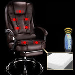 Ghế xoay nâng hiện đại tối giản, ghế lười chơi game văn phòng có chân thép và massage