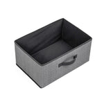 Hộp lưu trữ ngăn kéo không dệt hình vuông không có nắp, hộp phân loại quần áo vụn, 16L, 23L, 29L