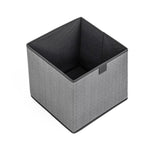 Hộp lưu trữ ngăn kéo không dệt hình vuông không có nắp, hộp phân loại quần áo vụn, 16L, 23L, 29L
