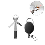 Dụng cụ kẹp câu ngoài trời, kéo cắt dây câu, móc khóa duỗi dài, 2 trong 1 có móc khóa, 3 trong 1 có móc khóa, dao cắt dây câu 3 trong 1