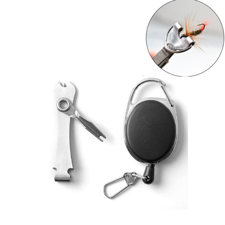 Dụng cụ kẹp câu ngoài trời, kéo cắt dây câu, móc khóa duỗi dài, 2 trong 1 có móc khóa, 3 trong 1 có móc khóa, dao cắt dây câu 3 trong 1