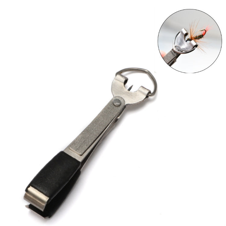 Dụng cụ kẹp câu ngoài trời, kéo cắt dây câu, móc khóa duỗi dài, 2 trong 1 có móc khóa, 3 trong 1 có móc khóa, dao cắt dây câu 3 trong 1