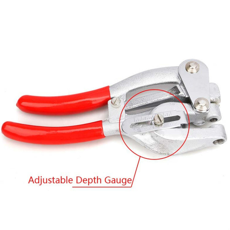 Bộ Kìm Đục Thủ Công 16 Trong 1 Bằng Thép Không Gỉ Cho Đồng, Nhôm, Sắt, Da, Nhựa