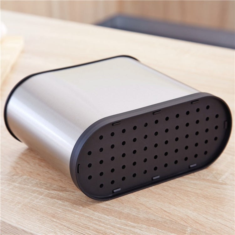 Hộp đựng đũa bằng thép không gỉ, hộp đựng dụng cụ ăn uống gia đình, hộp thoát nước hình trụ, hình vuông