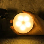 Đèn LED cảm ứng cơ thể người thông minh điều khiển đèn ngủ phòng ngủ bàn đầu giường, dùng pin, có thể sạc lại