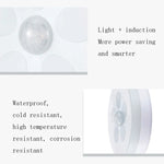 Đèn LED cảm ứng cơ thể người thông minh điều khiển đèn ngủ phòng ngủ bàn đầu giường, dùng pin, có thể sạc lại