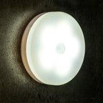 Đèn LED cảm ứng cơ thể người thông minh điều khiển đèn ngủ phòng ngủ bàn đầu giường, dùng pin, có thể sạc lại