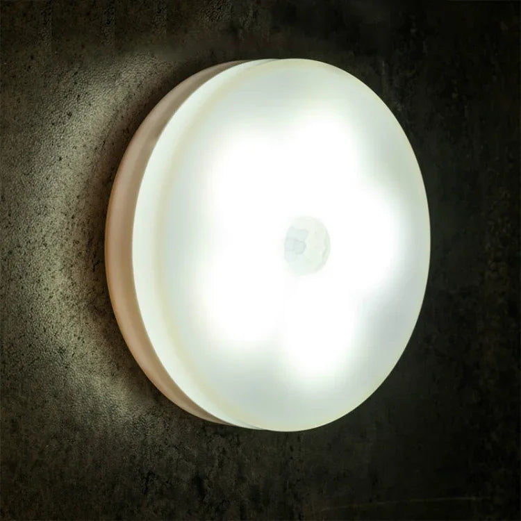 Đèn LED cảm ứng cơ thể người thông minh điều khiển đèn ngủ phòng ngủ bàn đầu giường, dùng pin, có thể sạc lại