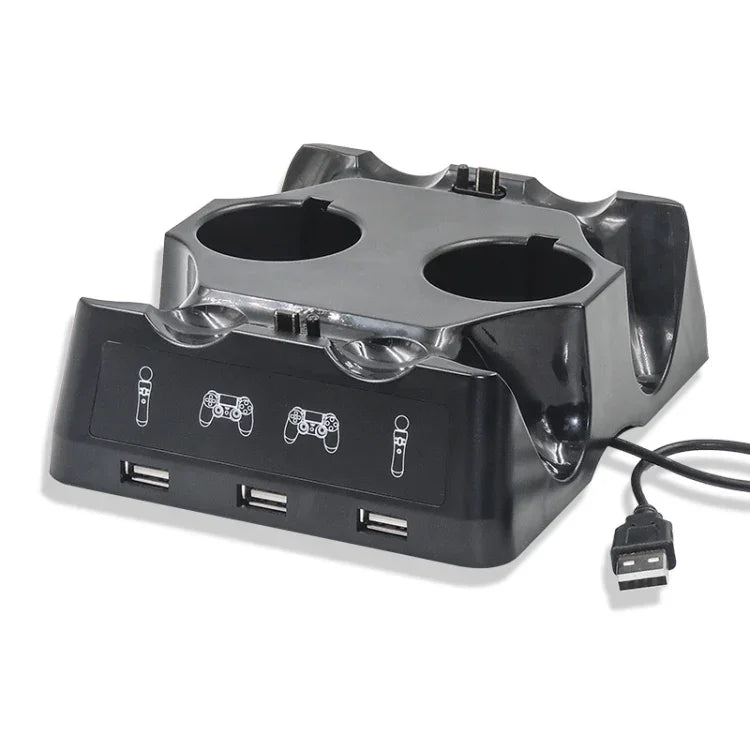 Đế sạc đa năng iPlay cho tay cầm game PS4 / PS4 Move / PS VR, Dùng cho PS4 VR/PS VR/PS Move