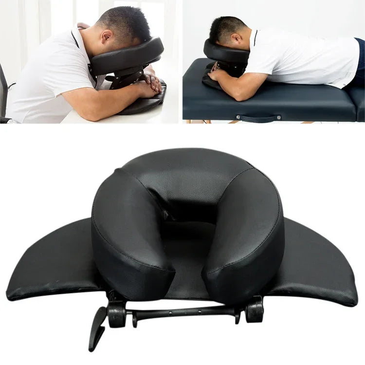 Gối tựa đầu điều chỉnh gối mặt gia đình massage đệm nghỉ ngơi làm đẹp cho bàn làm việc