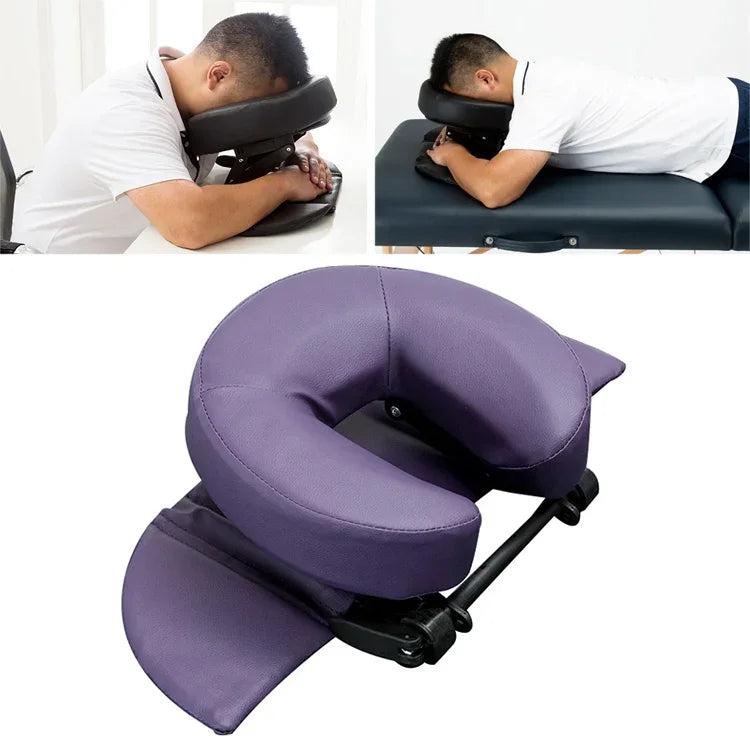 Gối tựa đầu điều chỉnh gối mặt gia đình massage đệm nghỉ ngơi làm đẹp cho bàn làm việc