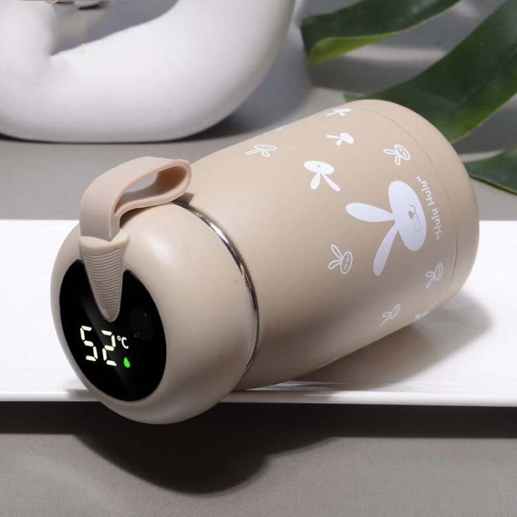 Cốc giữ nhiệt hoạt hình, đo nhiệt độ thông minh, hiển thị đổi màu, cốc nước nhiệt độ, cặp đôi, trẻ em, học sinh, hiển thị kỹ thuật số, màu hồng, hiển thị kỹ thuật số, màu xanh, hiển thị kỹ thuật số, màu xanh lá, hiển thị kỹ thuật số, màu nâu