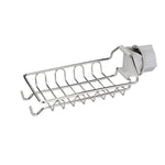 Giá để vòi inox, giá lưu trữ bồn rửa bếp có lỗ, giá để giẻ, bọt biển, loại A, loại B, loại C