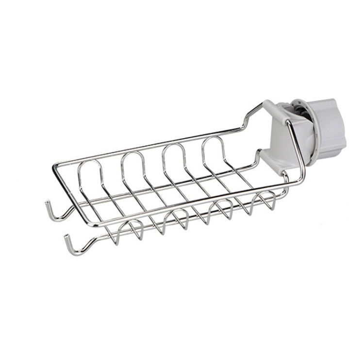 Giá để vòi inox, giá lưu trữ bồn rửa bếp có lỗ, giá để giẻ, bọt biển, loại A, loại B, loại C