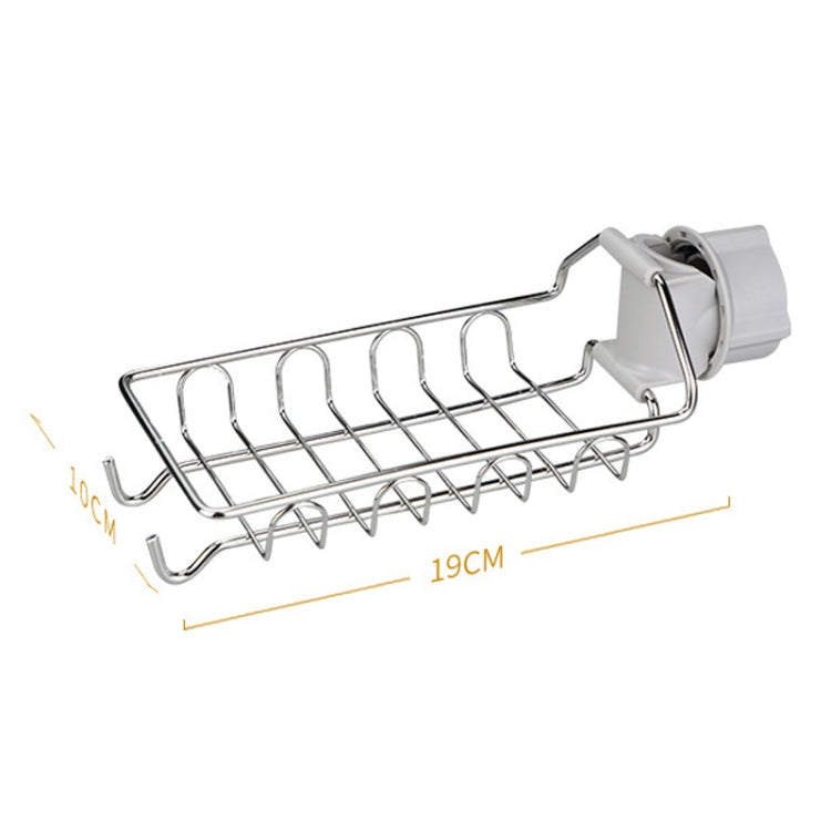 Giá để vòi inox, giá lưu trữ bồn rửa bếp có lỗ, giá để giẻ, bọt biển, loại A, loại B, loại C