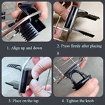 Giá để vòi inox, giá lưu trữ bồn rửa bếp có lỗ, giá để giẻ, bọt biển, loại A, loại B, loại C