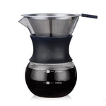 Máy pha cà phê chịu nhiệt cao, 200ml có lọc, 400ml có lọc, 200ml không lọc, 400ml không lọc