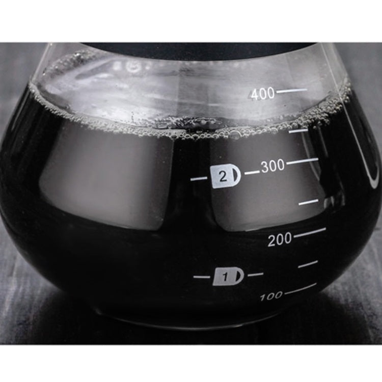 Máy pha cà phê chịu nhiệt cao, 200ml có lọc, 400ml có lọc, 200ml không lọc, 400ml không lọc