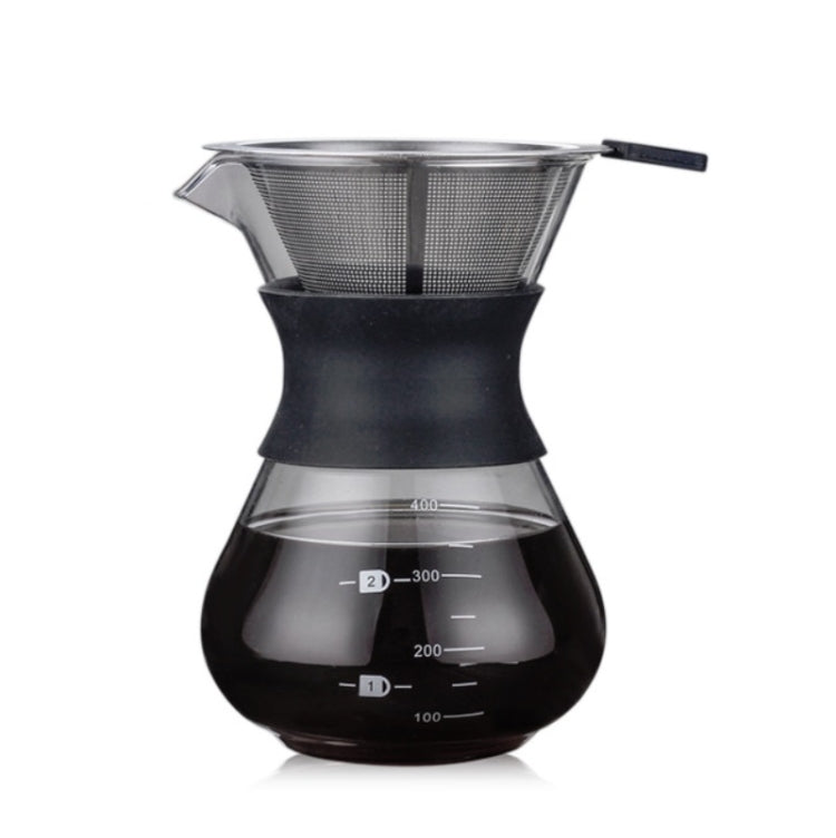 Máy pha cà phê chịu nhiệt cao, 200ml có lọc, 400ml có lọc, 200ml không lọc, 400ml không lọc