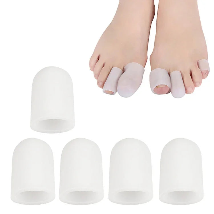 5 bộ bao ngón chân bị chai, bộ chăm sóc ngón chân, màu sắc giao ngẫu nhiên, đóng, mở, ngón cuối, đóng S, đóng L, mở S, mở L, ngón cuối dày