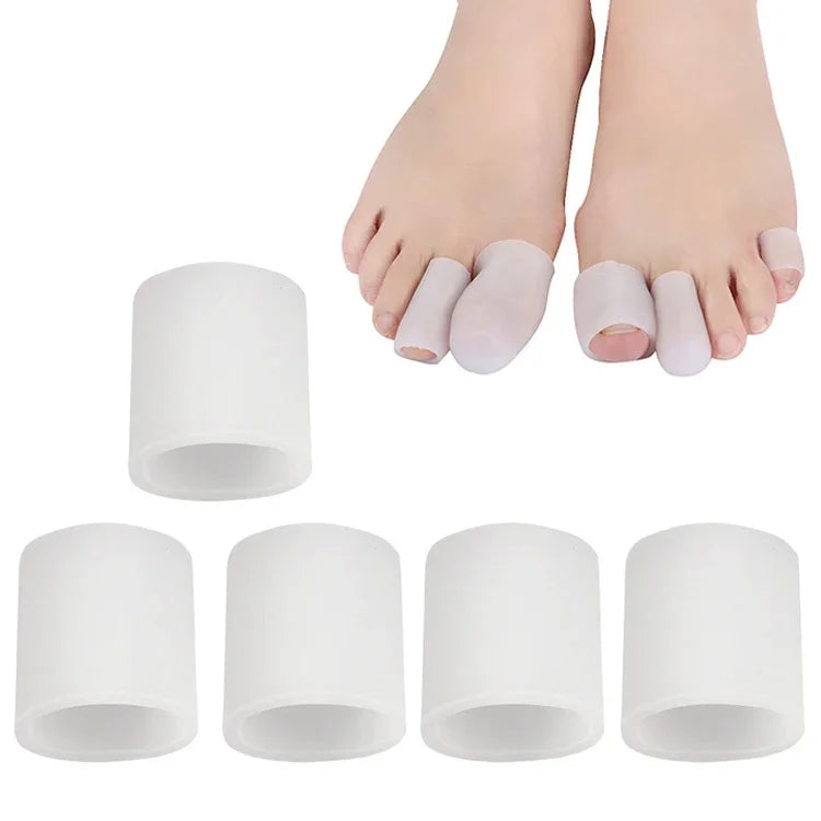 5 bộ bao ngón chân bị chai, bộ chăm sóc ngón chân, màu sắc giao ngẫu nhiên, đóng, mở, ngón cuối, đóng S, đóng L, mở S, mở L, ngón cuối dày