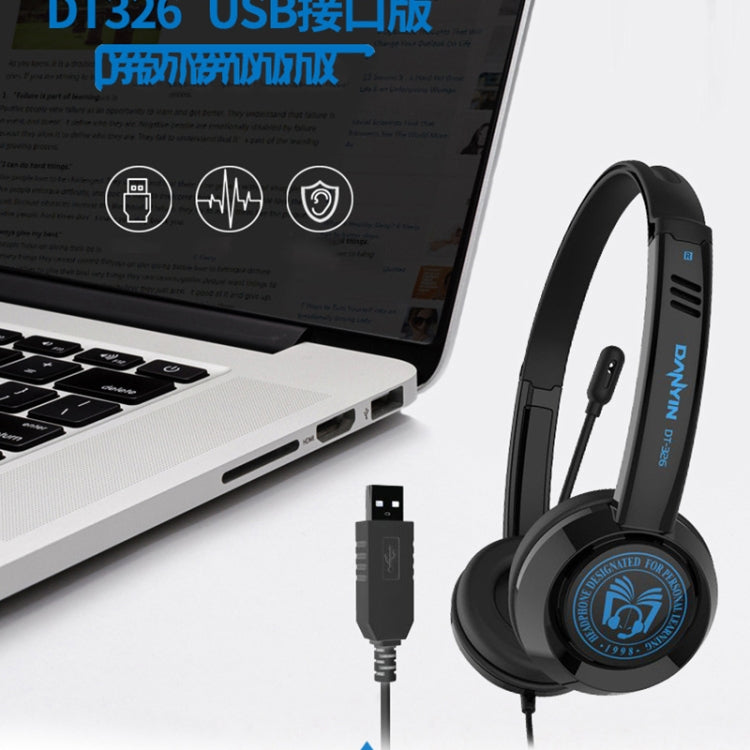 Tai nghe có dây gắn đầu DANYIN DT326 cho máy tính để bàn học sinh, có Microphone, Chiều dài dây: 1.8m, DT326 3.5mm hai lỗ trắng, DT326 3.5mm hai lỗ đen, DT326 một lỗ bốn cấp trắng, DT326 một lỗ bốn cấp đen