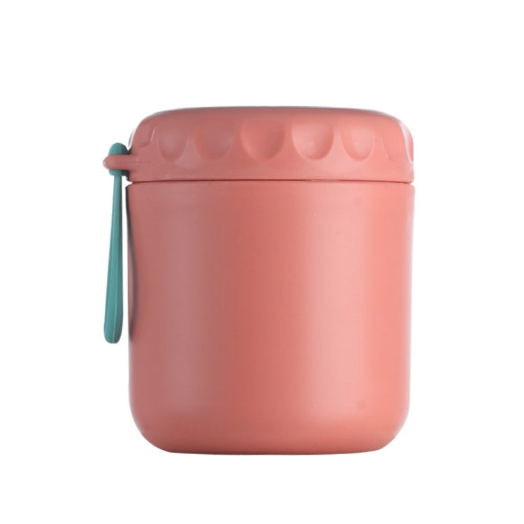 Cốc súp inox, hộp đựng súp, hộp cơm giữ nhiệt di động, màu đỏ, xanh lá
