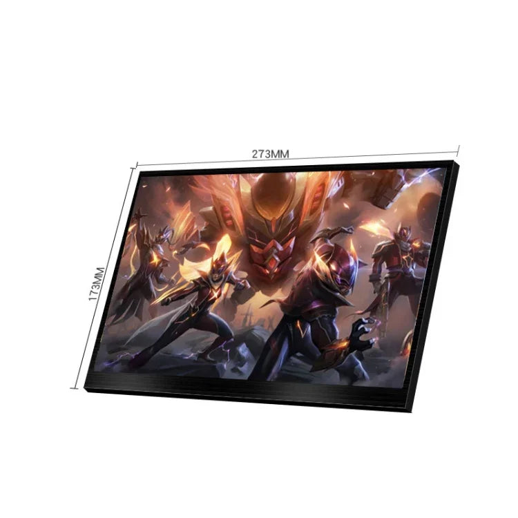 Mở rộng màn hình máy tính di động Type-c ZGYNK TPZ1303, phích cắm US, các kích thước 11.6 inch 1920x1080, 13.3 inch 1920x1080, 13.3 inch 2560x1400, 14.1 inch 2560x1400, 15.6 inch 1920x1080, 15.6 inch 3840x2160