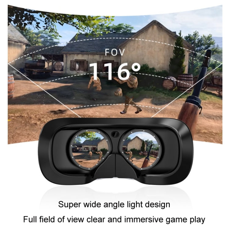 Mũ chơi game PCVR DPVR E4 màn hình đầu 4K kính VR DPVR E4
