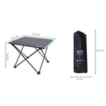 Bàn gấp hợp kim nhôm ngoài trời Bàn dã ngoại cắm trại Bàn nướng BBQ di động Bàn ăn nhỏ, Nhỏ, Trung bình, Lớn