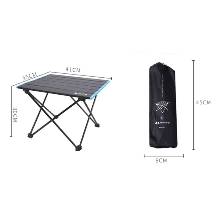 Bàn gấp hợp kim nhôm ngoài trời Bàn dã ngoại cắm trại Bàn nướng BBQ di động Bàn ăn nhỏ, Nhỏ, Trung bình, Lớn