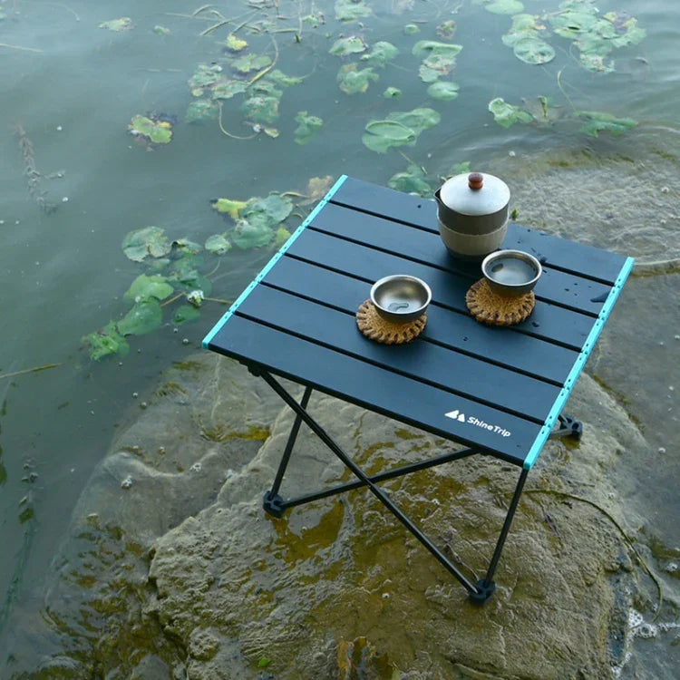 Bàn gấp hợp kim nhôm ngoài trời Bàn dã ngoại cắm trại Bàn nướng BBQ di động Bàn ăn nhỏ, Nhỏ, Trung bình, Lớn