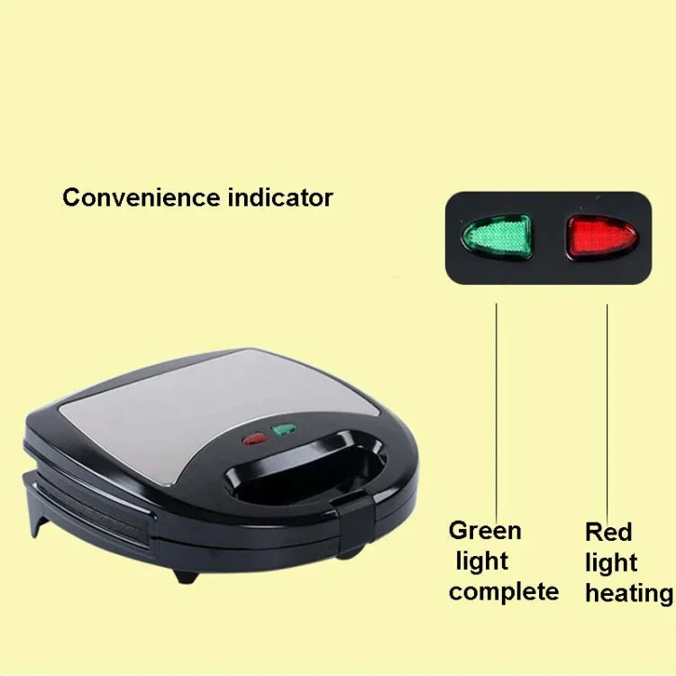 Máy làm bánh sandwich 3 trong 1, Máy làm bánh waffle đa chức năng, Máy làm bánh Panini cho bữa sáng, Phích cắm EU
