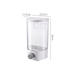 Hộp đựng ngũ cốc treo tường, bồn chứa kín đẩy lớn dung tích lớn cho nhà bếp, kích thước trung bình, lớn