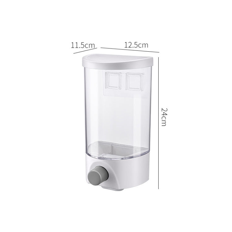 Hộp đựng ngũ cốc treo tường, bồn chứa kín đẩy lớn dung tích lớn cho nhà bếp, kích thước trung bình, lớn