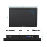 Màn hình công nghiệp nhúng HD ZGYNK KQ101, các loại 10 inch nhúng, 15.6 inch nhúng, 10 inch cảm ứng điện trở, 15.6 inch cảm ứng điện trở, 10 inch cảm ứng điện dung, 15.6 inch cảm ứng điện dung