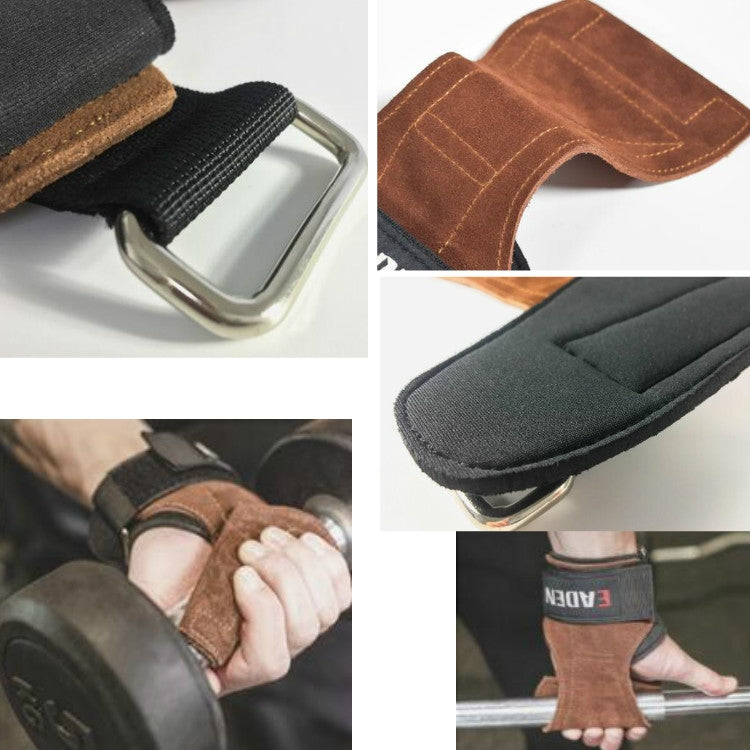 Găng tay hỗ trợ tập xà đơn EADEN, dây trợ lực cổ tay chống trượt, bảo vệ thể hình, S, M