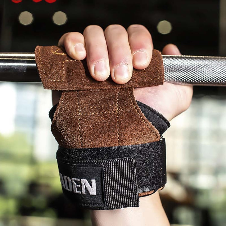 Găng tay hỗ trợ tập xà đơn EADEN, dây trợ lực cổ tay chống trượt, bảo vệ thể hình, S, M