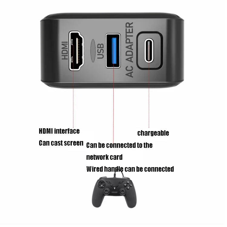 Bộ Chân Đế Adapter AC Đa Năng Chiếu và Sạc Hỗ Trợ Android/PC/Lite Cho Switch, Màu Đen + Phích Cắm US, Màu Đen + Phích Cắm EU, Màu Đen + Phích Cắm UK