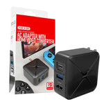 Bộ Chân Đế Adapter AC Đa Năng Chiếu và Sạc Hỗ Trợ Android/PC/Lite Cho Switch, Màu Đen + Phích Cắm US, Màu Đen + Phích Cắm EU, Màu Đen + Phích Cắm UK