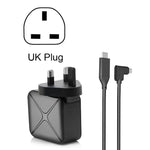 Bộ Chân Đế Adapter AC Đa Năng Chiếu và Sạc Hỗ Trợ Android/PC/Lite Cho Switch, Màu Đen + Phích Cắm US, Màu Đen + Phích Cắm EU, Màu Đen + Phích Cắm UK