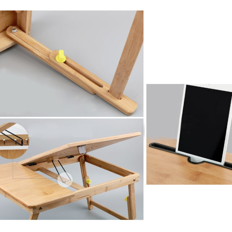 Bàn laptop gập cho giường có khe cắm thẻ, loại nâng, bàn máy tính cho người lười, nhỏ (50cm) có ngăn kéo, trung bình (54cm) có ngăn kéo, lớn (72cm) có ngăn kéo
