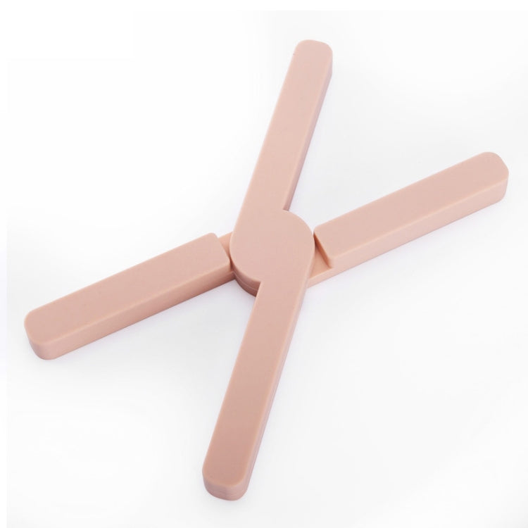 Miếng lót nồi silicon gấp hình chữ X dày, cách nhiệt nhà bếp, đế lót bàn chịu nhiệt cao, màu xanh lá, xanh dương, cam, xám đậm