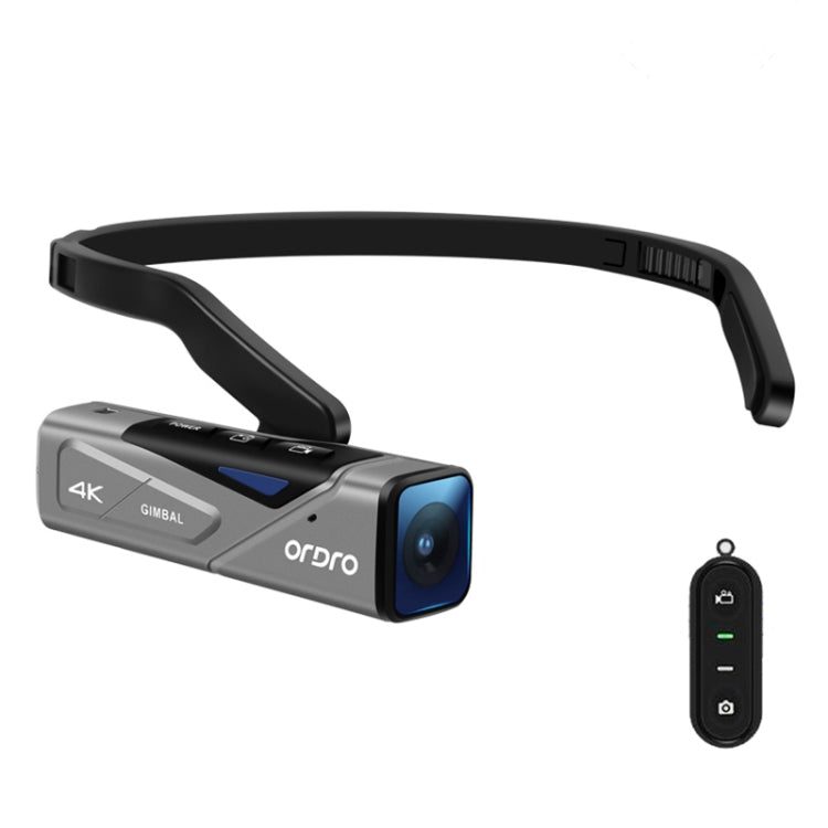 ORDRO EP7 Camera thể thao thông minh quay video trực tiếp 4K gắn đầu tự động lấy nét, Không có điều khiển từ xa, Có điều khiển từ xa